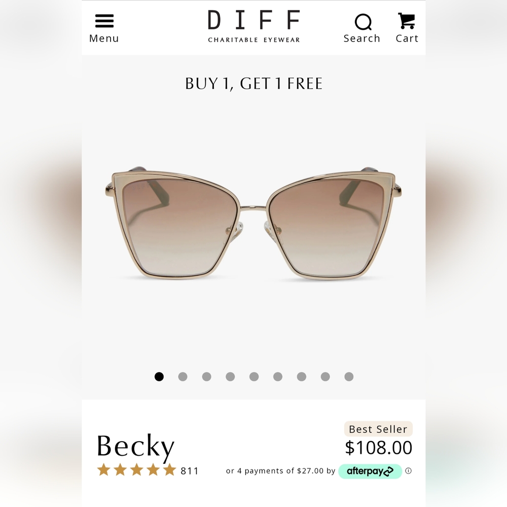 Diff Becky Sunglasses